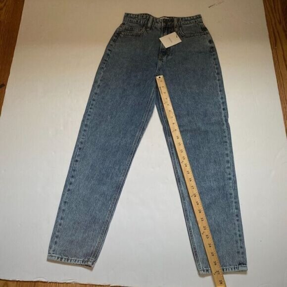 HIDDEN Women The Zoey Classic Tapered Jeans Cotton Size 24 Comfort HD1210MT New - Picture 6 of 13